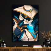 Cyber Mage – Futuristic Sorcerer Poster